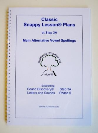 Classic Snappy Lesson Plans at Step 3A.