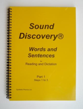 Sound Discovery Words and Sentences, Part 1. Steps 1-3.